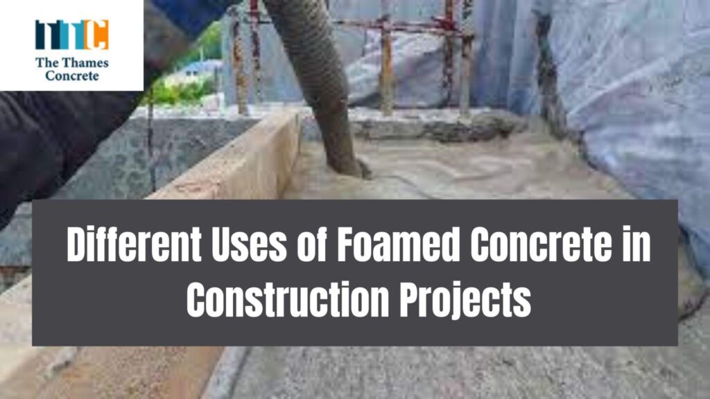Different Uses of Foamed Concrete in Construction Projects