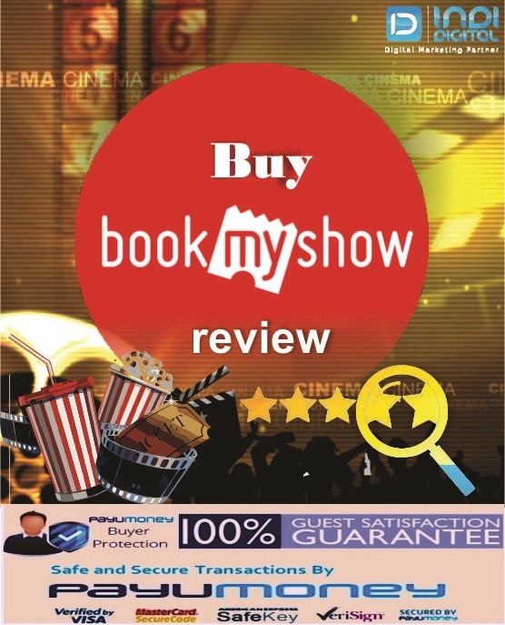 Buy BookMyShow Reviews - 100% Real And Genuine Rating | Indidigital