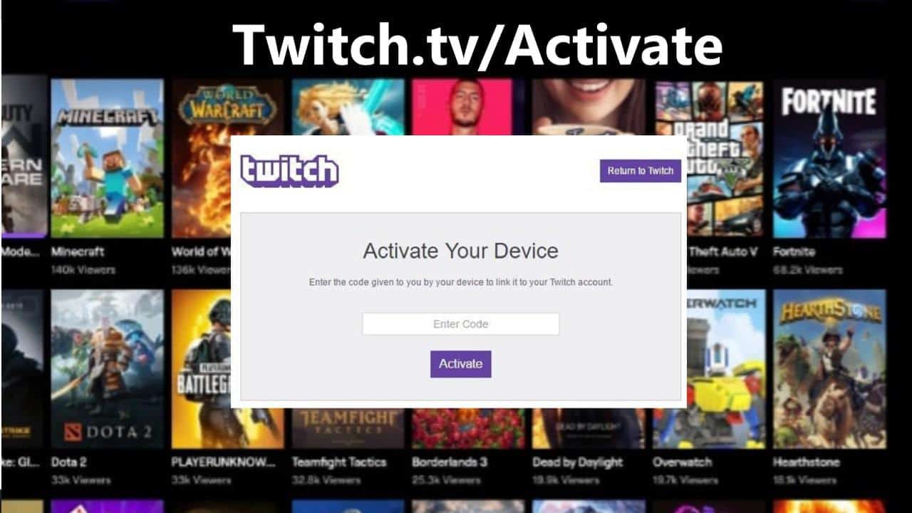 Activate Twitch TV Roku, PS4, Apple TV, Fire TV