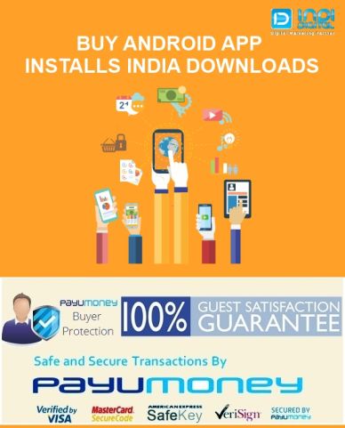 Buy App Installs - Buy Android App Installs India and Downloads