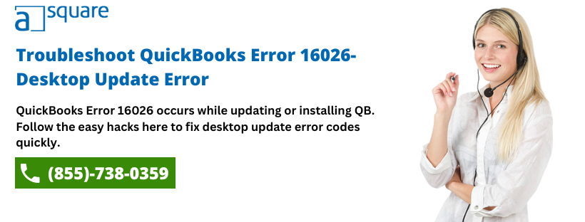 How to Troubleshoot QuickBooks Error 16026?