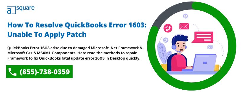 How To Fix QuickBooks Error 1603: Unable to Apply Patch