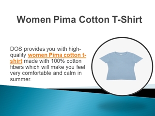 Women Pima Cotton T-Shirt