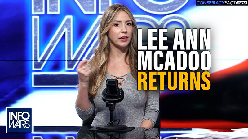 Must See! Lee Ann McAdoo Returns To Infowars in Powerful New Interview