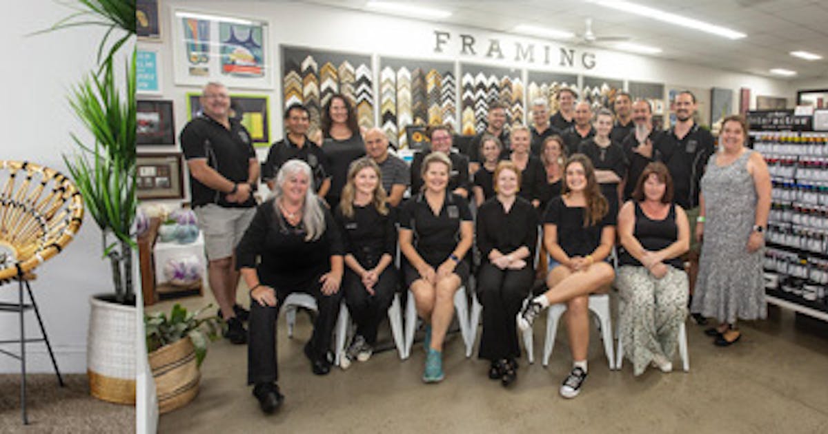 Glass Picture Frames and Art Gallery in Noosa