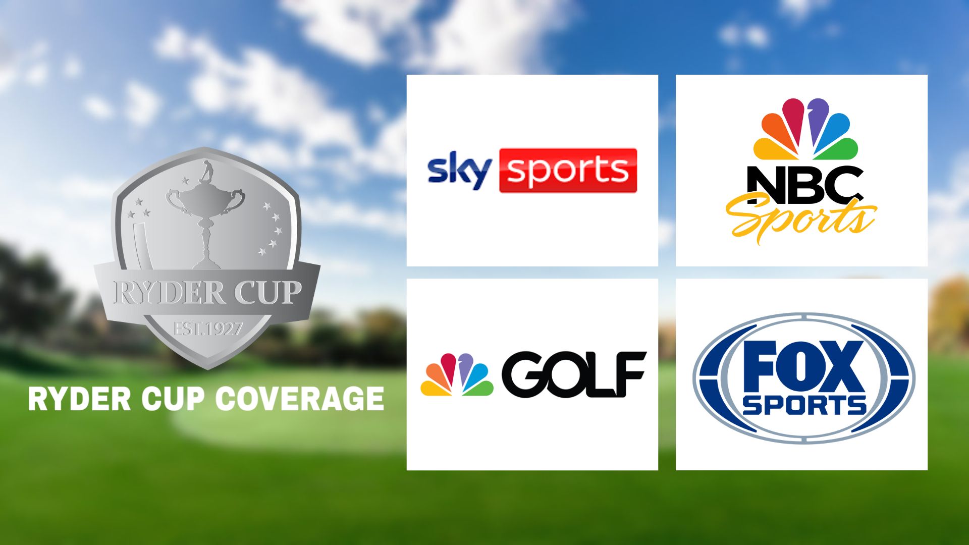 Watch Ryder Cup Live Stream 2023 Online and on TV