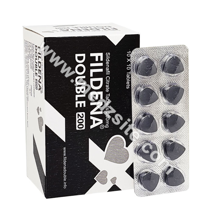 Fildena Double 200 Mg (Black Viagra) Only $0.96 per Pills with 20% Off