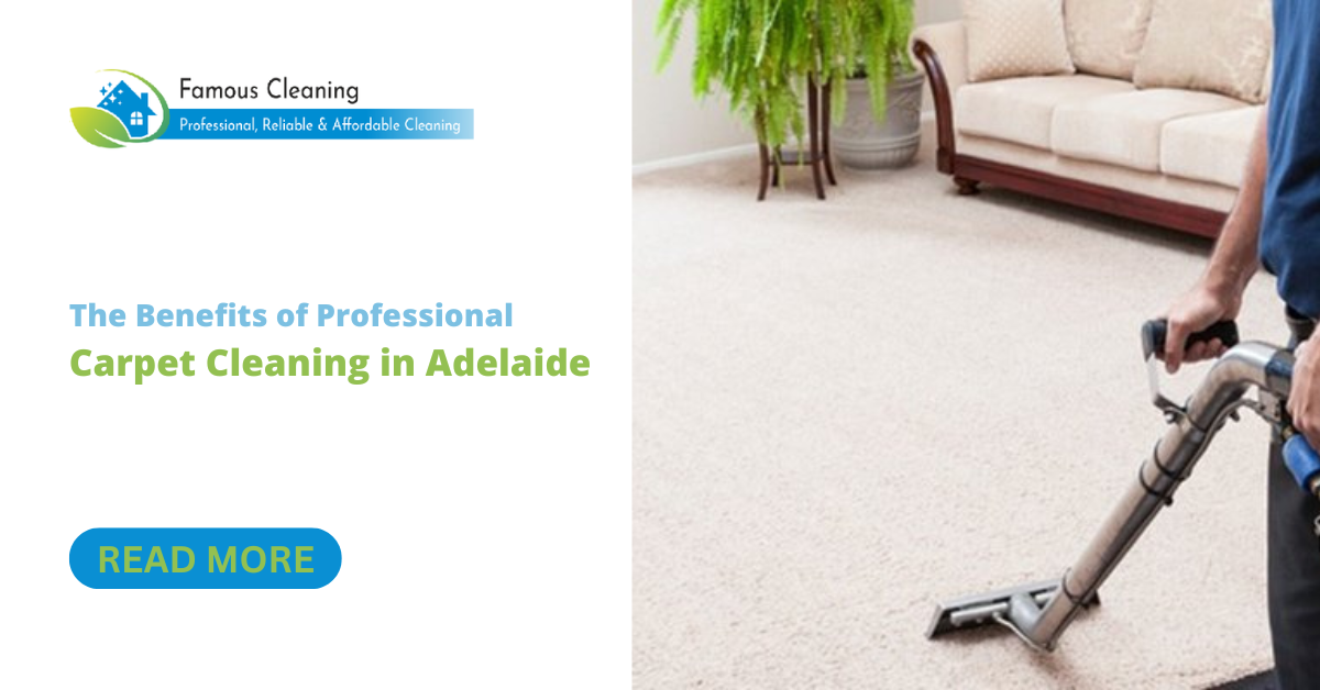 The Benefits of Professional Carpet Cleaning in Adelaide