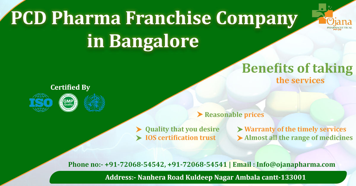 PCD Pharma Franchise Company in Bangalore