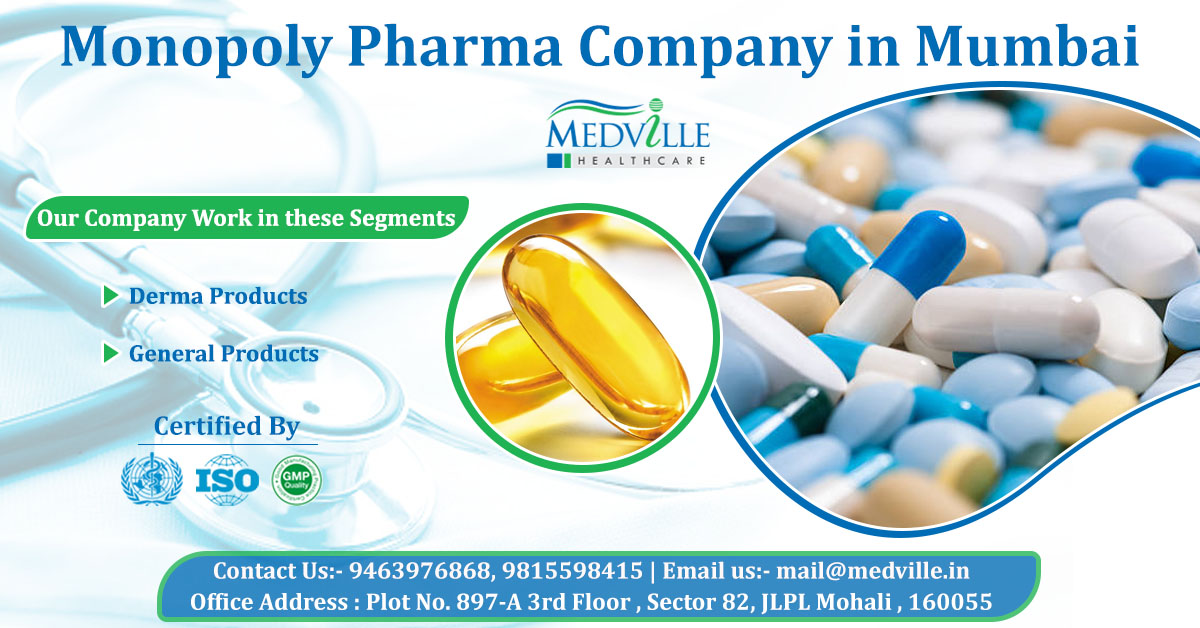 Monopoly Pharma Company in Mumbai | Medville Healthcare