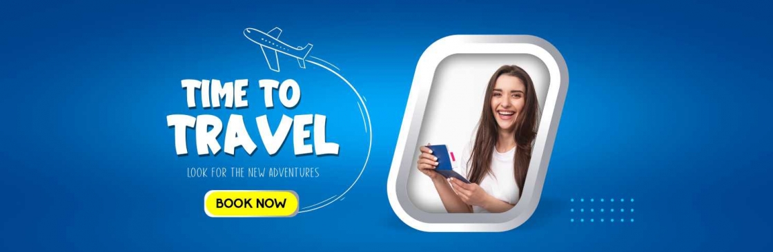Flight Ticket Booking Company Cover Image