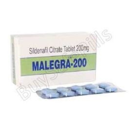 Malegra 200 mg for Sale | Sildenafil Citrate | Buysafepills