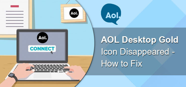 AOL Desktop Gold Icon Missing | Disappeared | Restore Gold