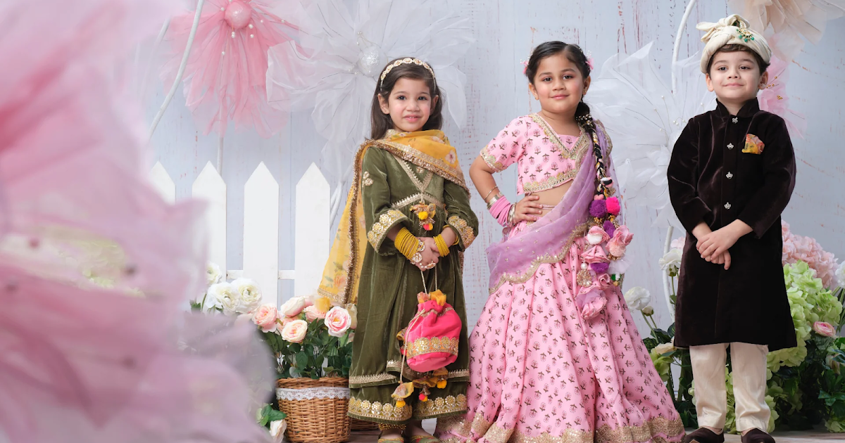 New Arrivals of Ethnic Lehengas for Children: Our Top Picks