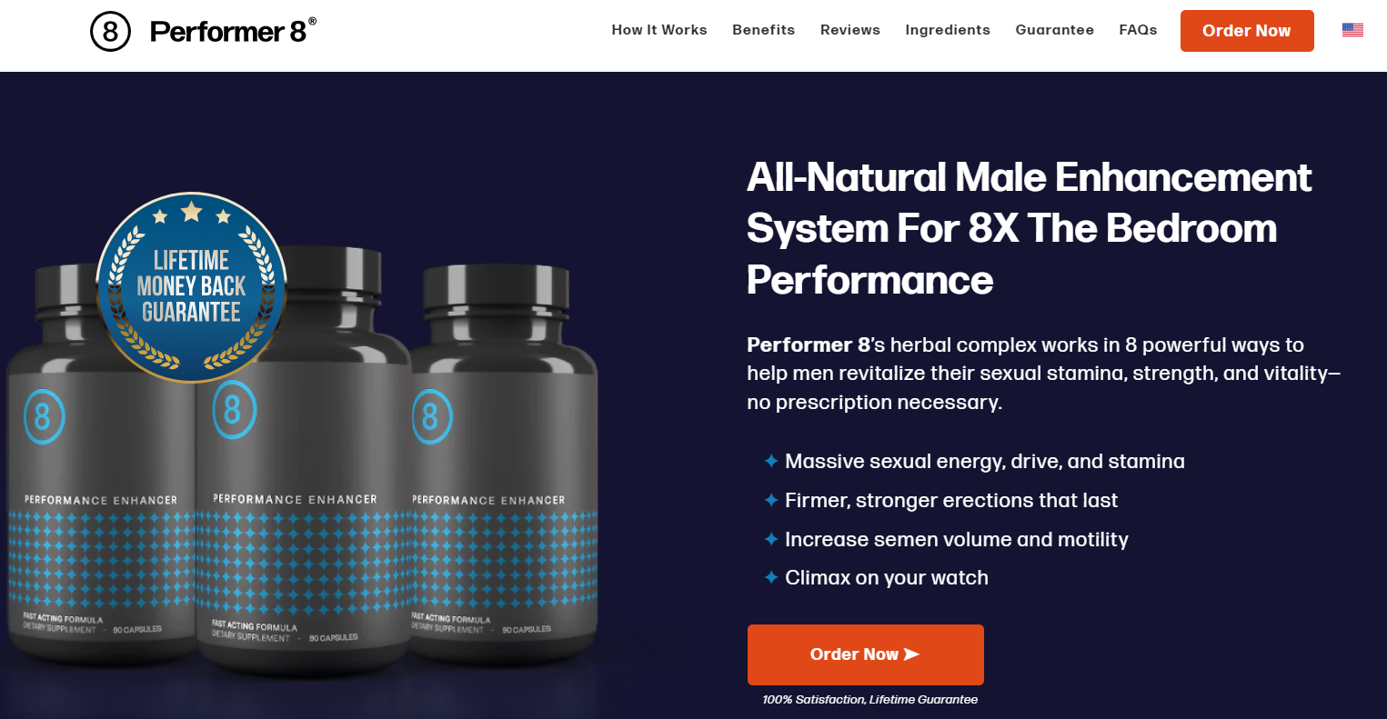 Performer 8 Review - (Shocking Exposed) Performer 8 Pills Ingredients, Side Effects, Customer Complaints Results?