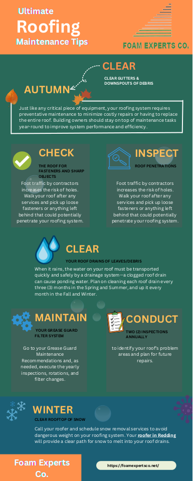 Infographic- Ultimate Roofing Maintenance Tips