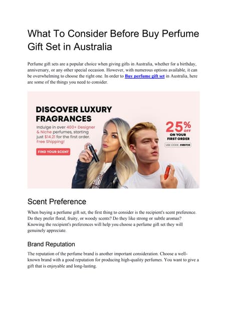 What to Consider Before Buy Perfume Gift Set in Australia.pdf