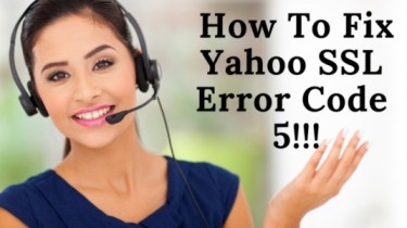 SSL Error Code-5 in Yahoo - +1-800-513-4943