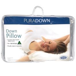 Buy Puradown Australian Made 50% Duck Down Standard & King Size Pillows Online in Australia