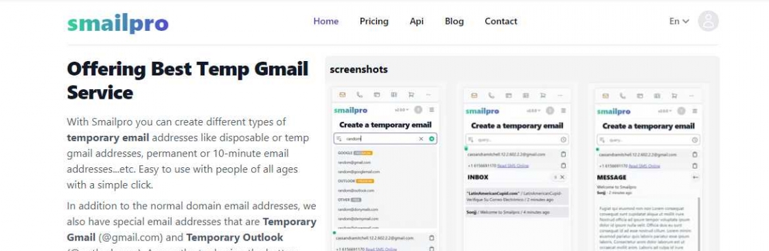 temp gmail Cover Image