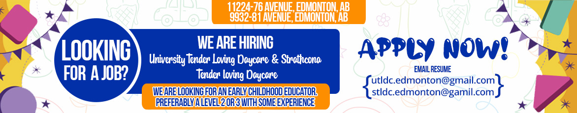 Professional and Affordable Childcare Centre - Strathcona Tender Loving Daycare