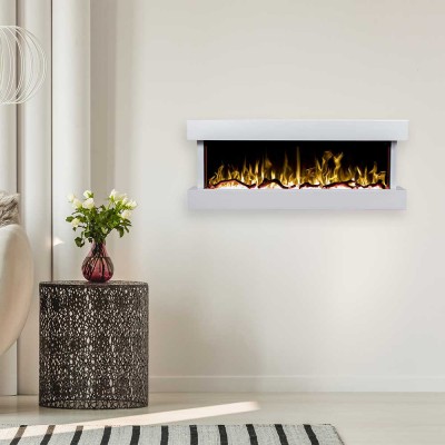 Electric Wall Mount Fireplaces-Wall mounted Fires Place Online Dublin