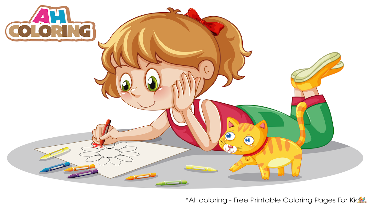 Free Printable Coloring Pages For Kids - Ahcoloring