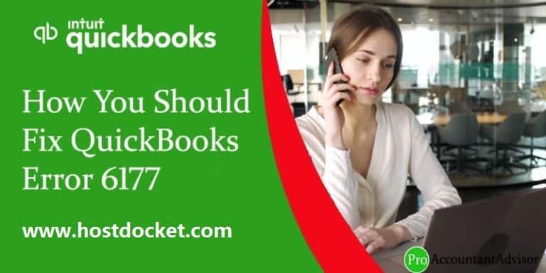 Resolve QuickBooks Error -6177, 0 - Troubleshooting & Support
