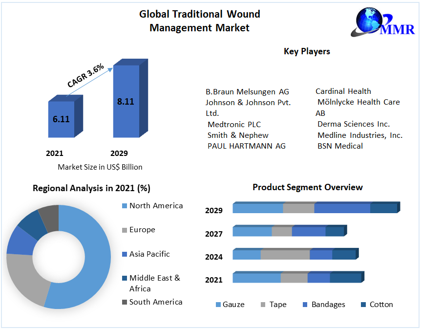 Traditional Wound Management Market: Global Industry Analysis 2029
