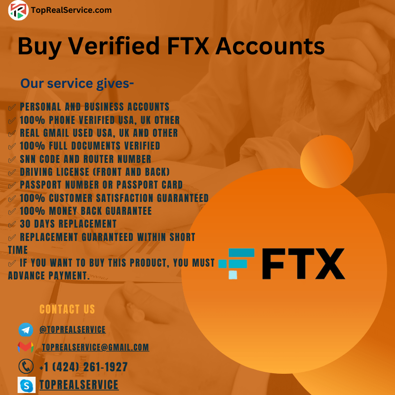 Buy Verified FTX Accounts - ftx business account