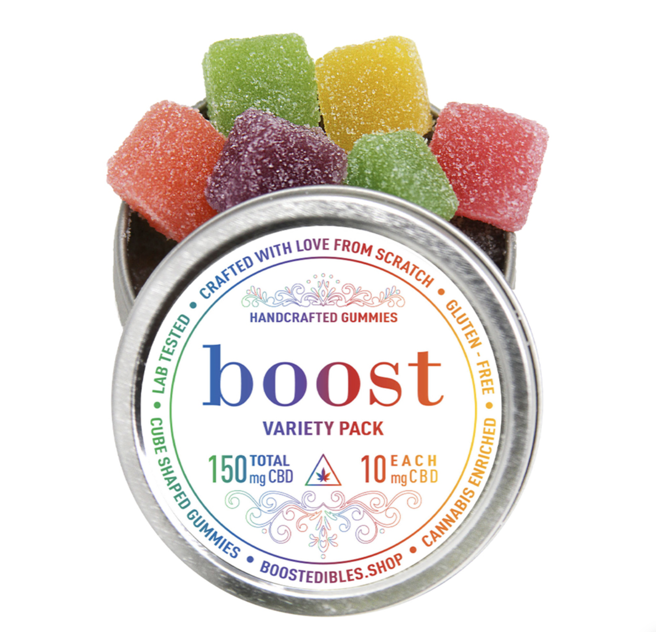 Boost Edibles Gummy – CBD Variety Pack (150mg) - TOP BC CANNABIS - Online Dispensary