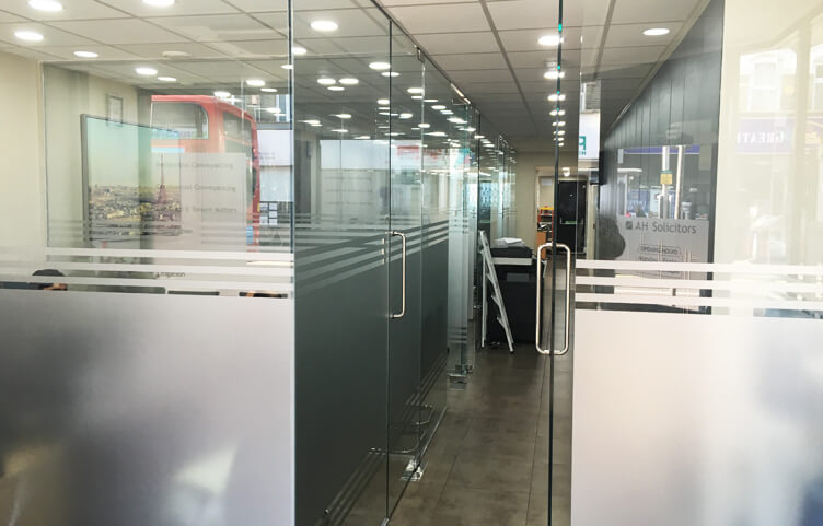 Glass Office Partitions | Glass Partition Wall | glass partition doors - Direct Front Shop