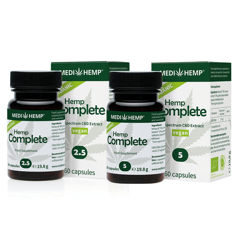 MediHemp Organic Hemp Capsules | Hemp Extract Capsules