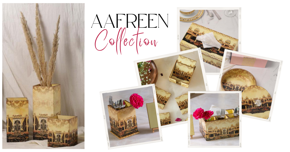 INTRODUCING AAFREEN COLLECTION FROM LUXEHOME