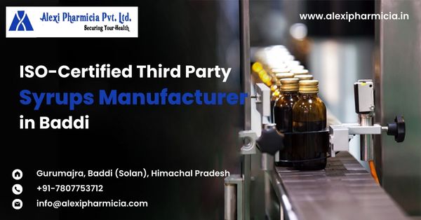 Best #1 Third Party Dry/Liquid Syrups Manufacturer in Baddi