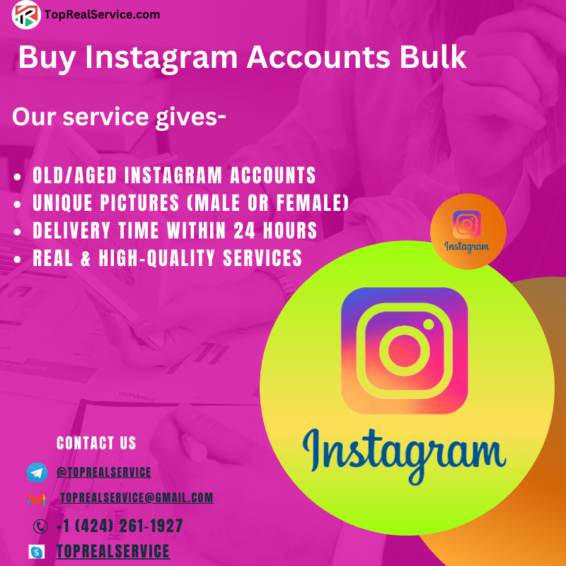 Buy Instagram Accounts - in Bulk (Aged & Cheap)