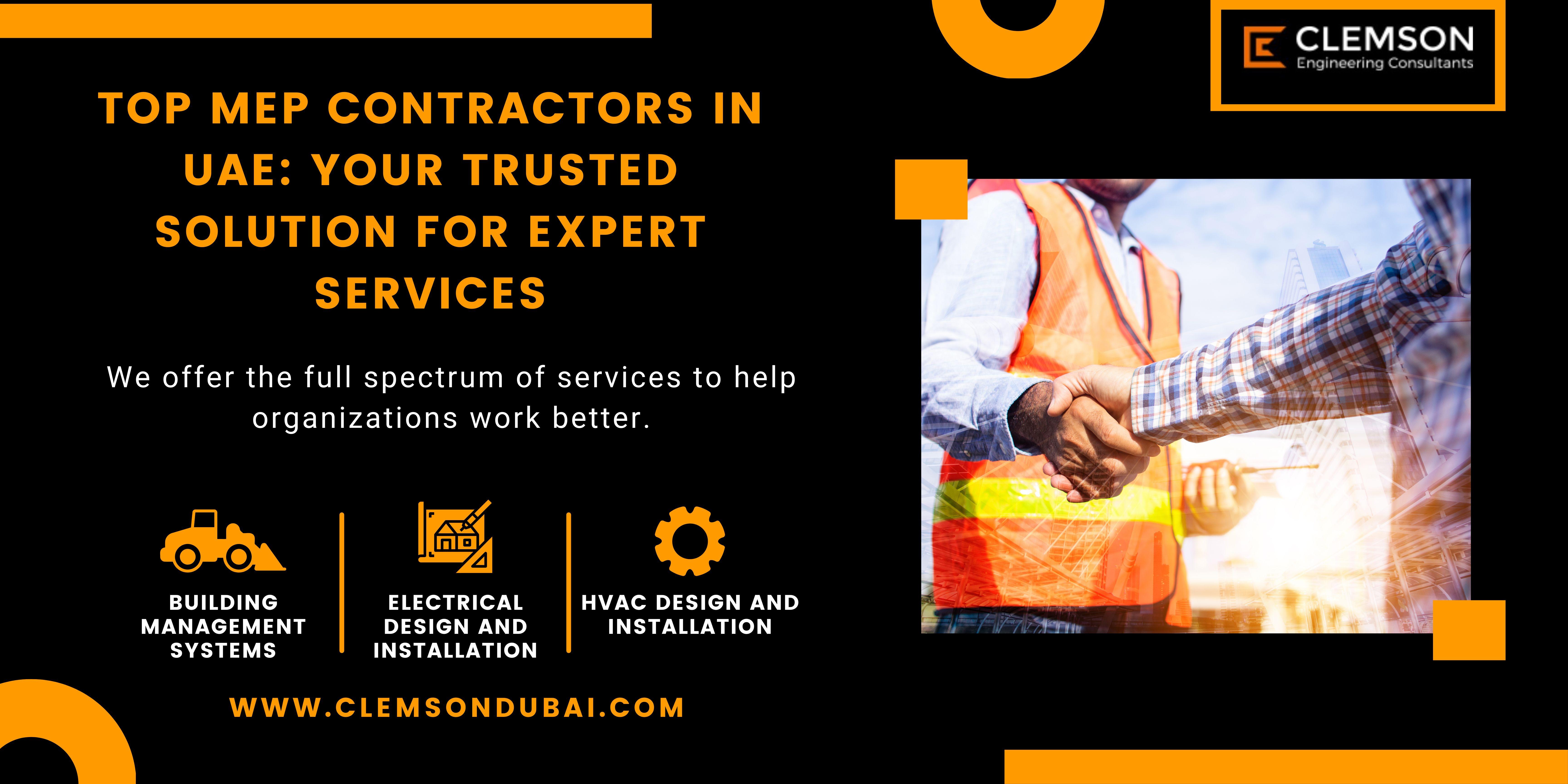 Top MEP Contractors in UAE: Your Trusted Solution for Expert Ser - JustPaste.it