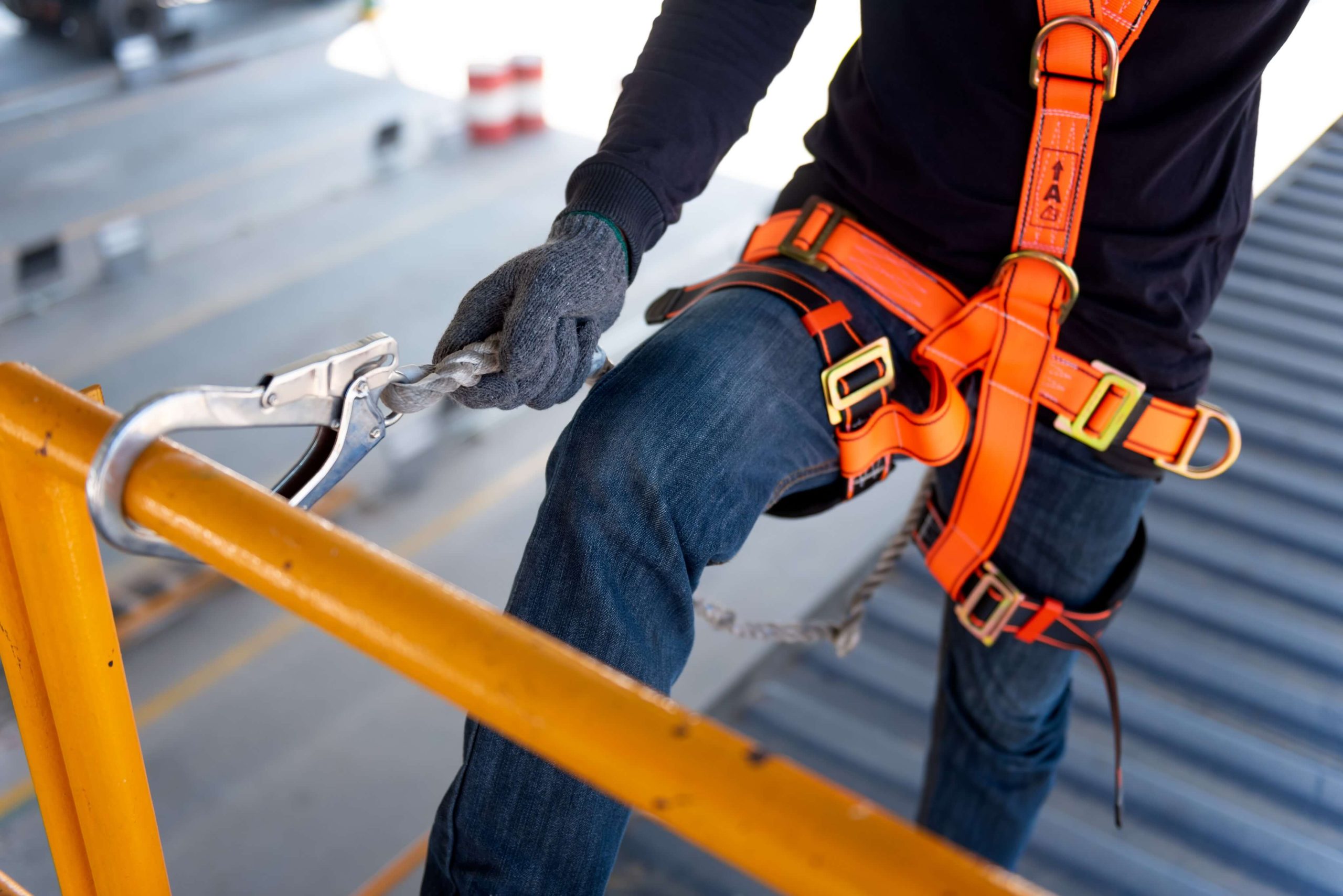 fall protection equipment inspection and cleaning
