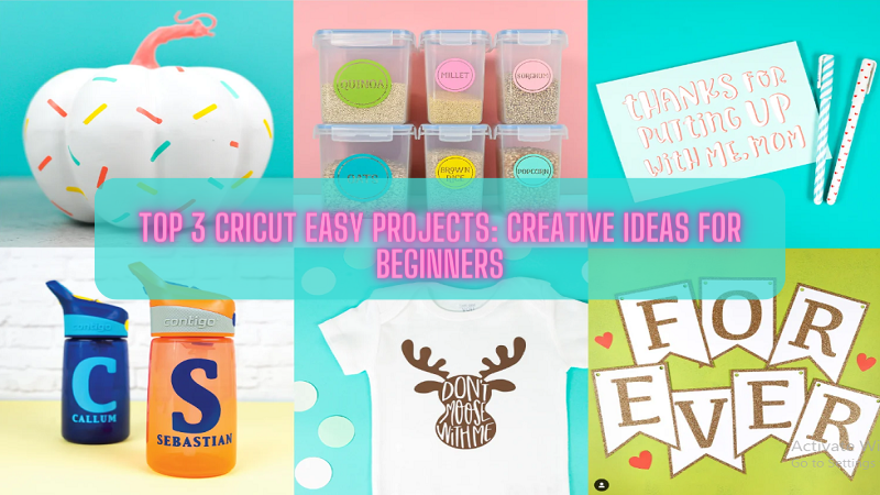 Top 3 Cricut Easy Projects: Creative Ideas for Beginners