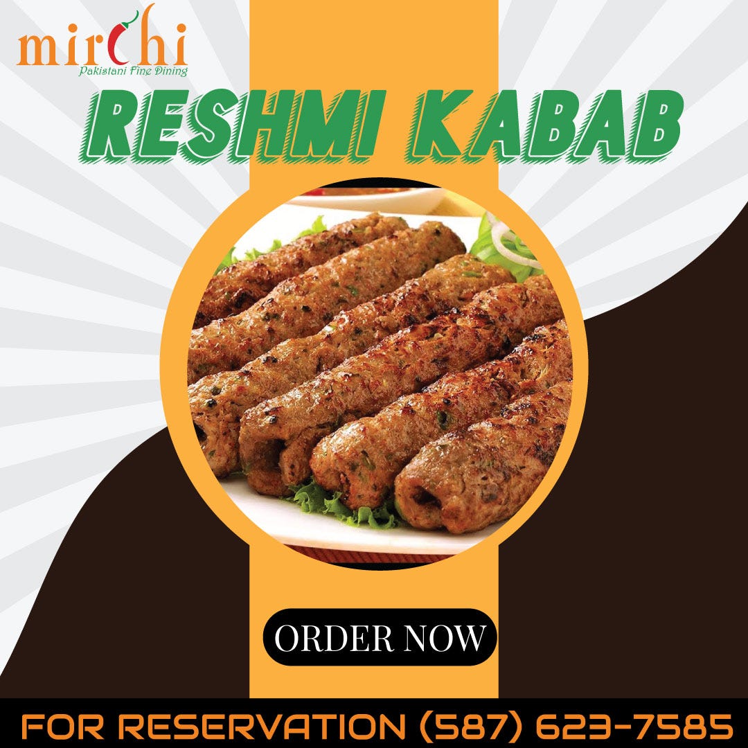 Best BBQ Dish to Try This Weekend: Reshmi Kebab | by Mirchi Calgary | Jul, 2023 | Medium