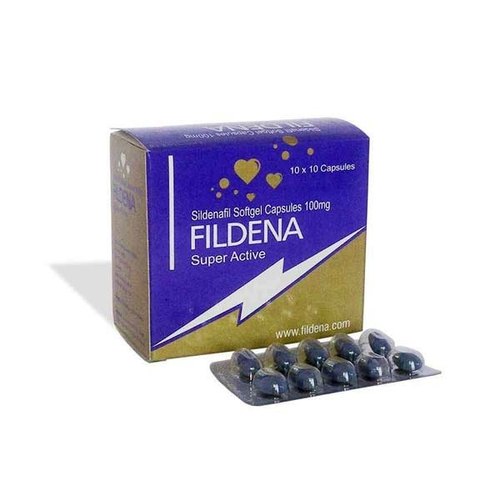 Fildena Super Active | Buy Fildena 100mg Online Softgel Capsules