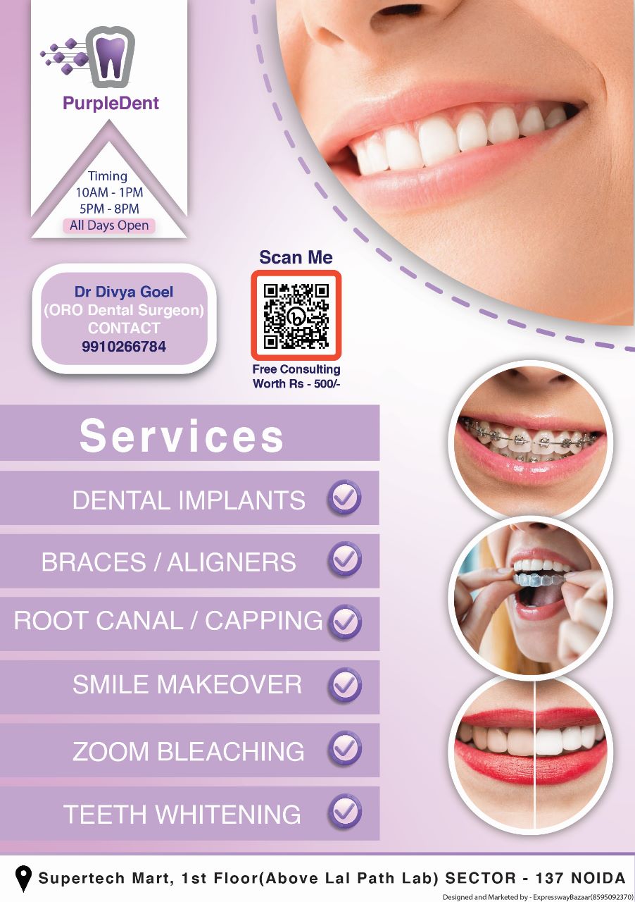 Why PurpleDent Dental Clinic is the best clinic for dental - Health and Fitness
