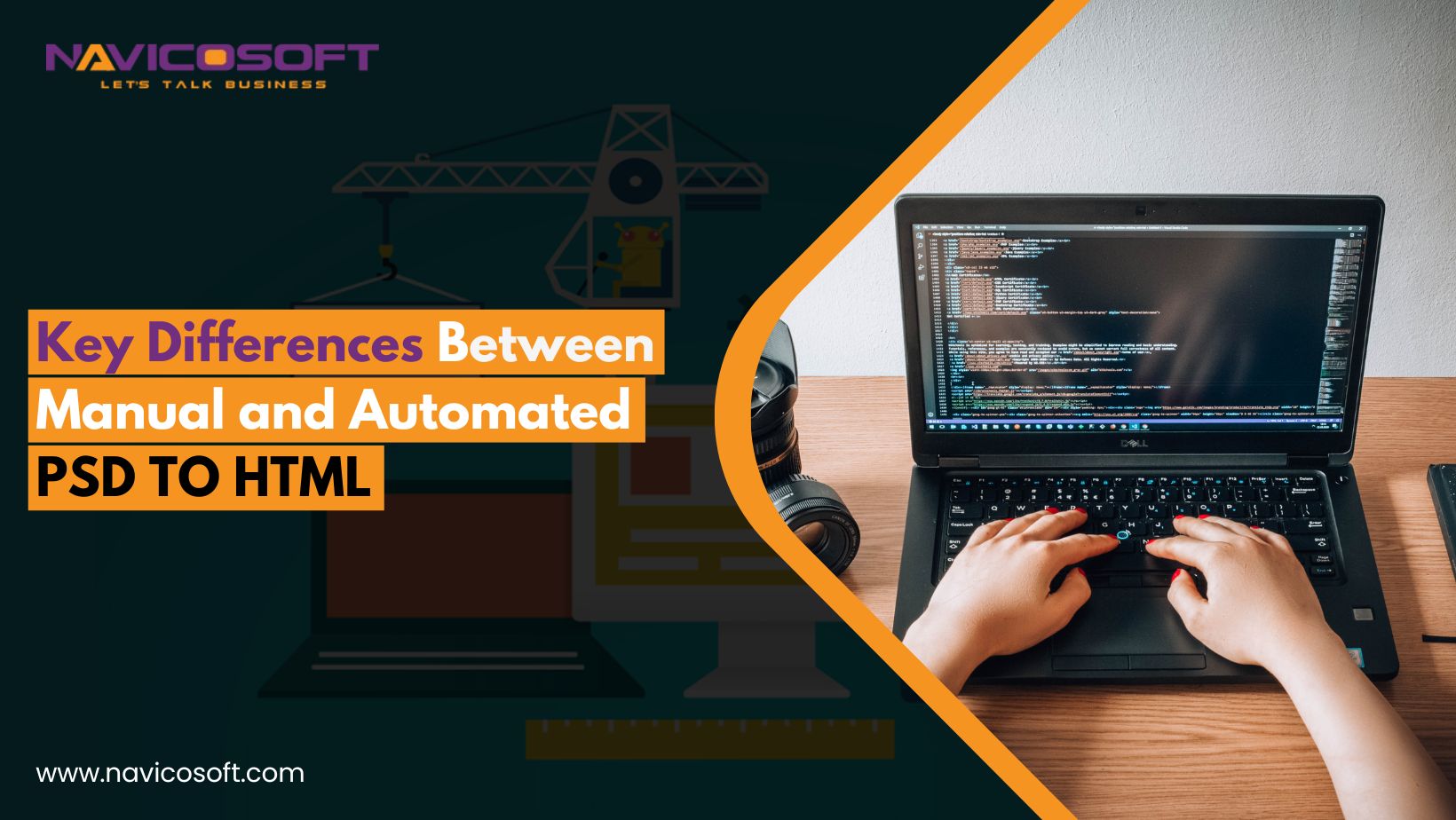 Key Differences between Manual and Automated PSD to HTML