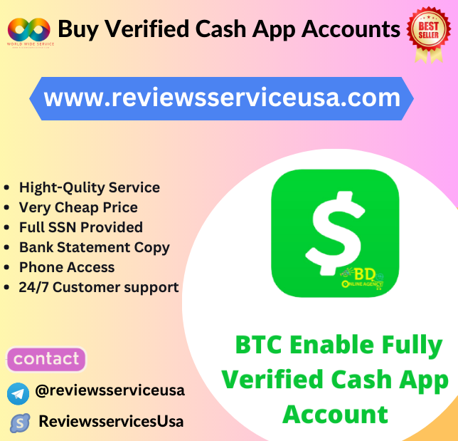 Buy Verified Cash App Accounts--BTC Enable