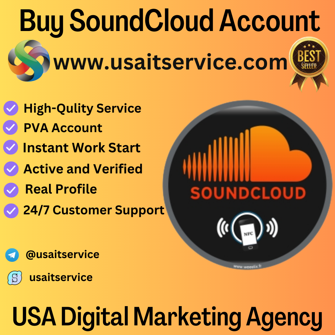 Buy SoundCloud Account - 100% Real, Bulk & Verified