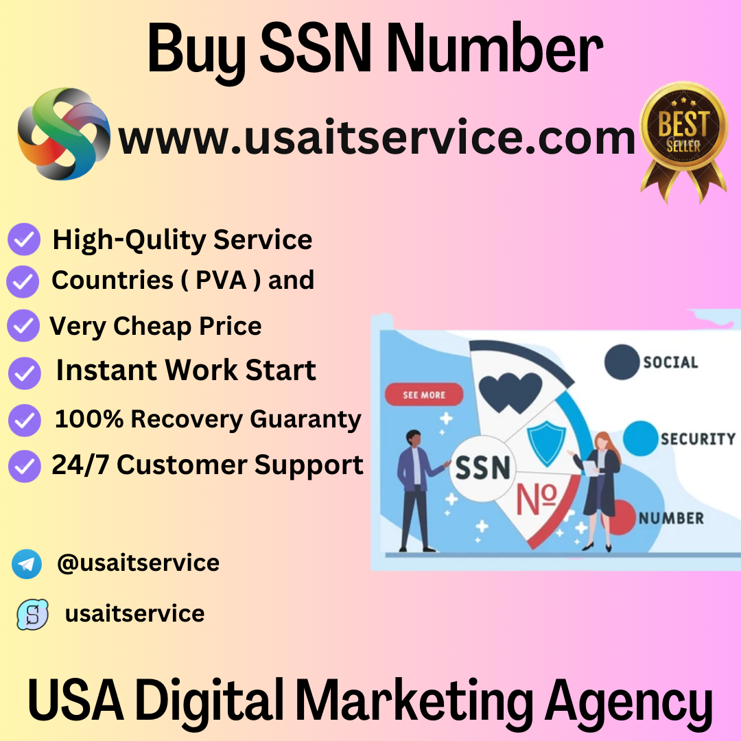 Buy SSN Number - 100% Real social security Number