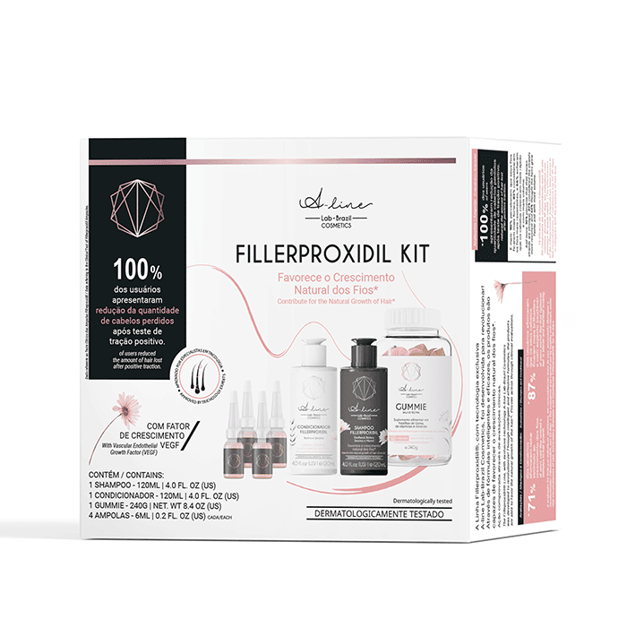 FILLERPROXIDIL KIT - Hair Fall Control Kit | Gummies for healthy hair