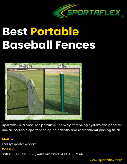 Best Portable Baseball Fences - by sporta flex