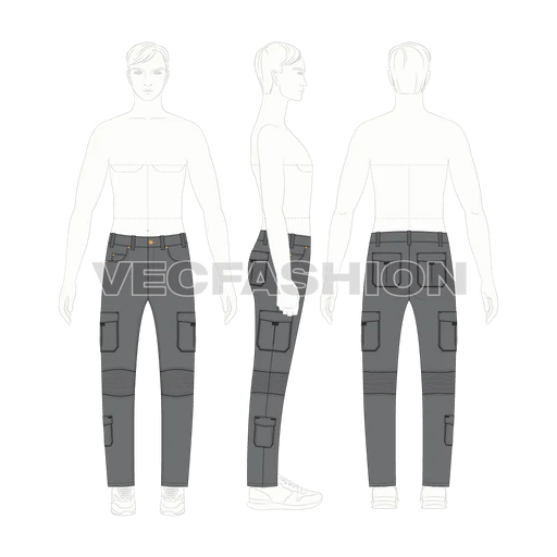 Elevate Your Collection with VecFashion’s Cargo Pants Template and Premium Fashion Design Services – Vec Fashion