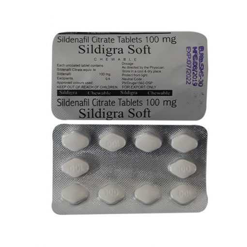 Sildigra Soft 100 Mg: Soft and Effective ED Solution